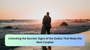 Zodiac signs in harmony, representing love and compatibility.